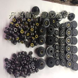 貫流風葉軸承膠座,工業橡膠軸承底座制品 004 丹陽市恒遠制冷配件廠